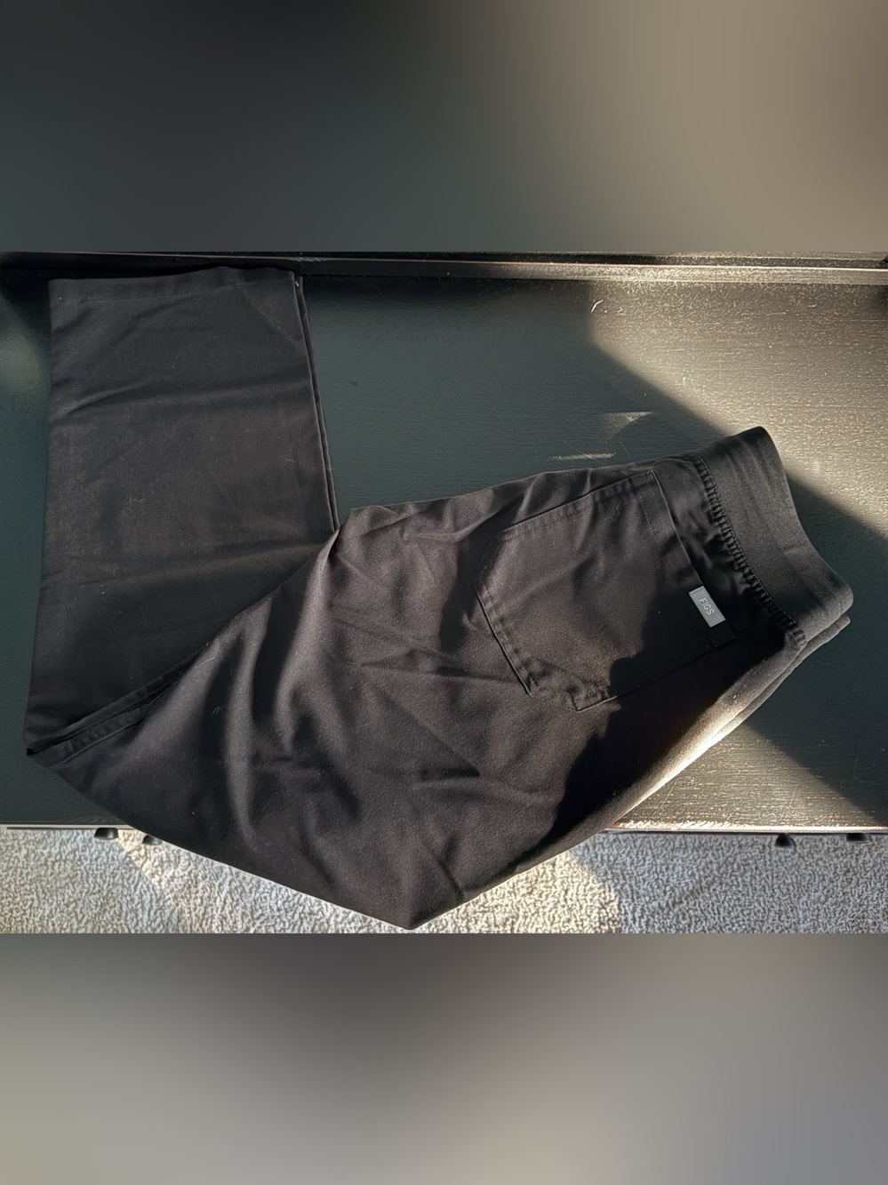 FIGS Scrub Pant Black XS/P